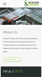 Mobile Screenshot of hudsonpharma.com
